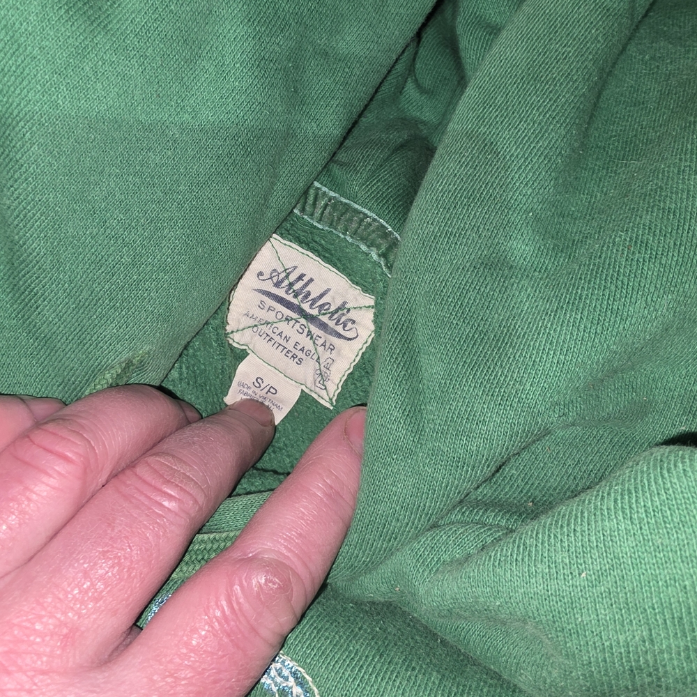 American Eagle Outfitters Vibrant Green Hoodie  & Abercrombie And Fitch... - Picture 9 of 9